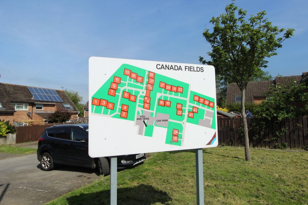 Floorplan for Canada Fields, Lutterworth