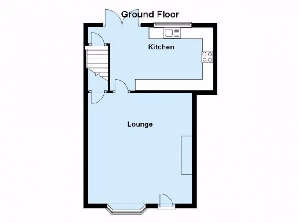 Floorplan for Church Street, Lutterworth