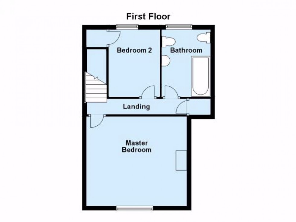 Floorplan for Church Street, Lutterworth