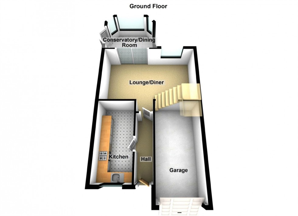 Floorplan for Jasmine Close, Lutterworth