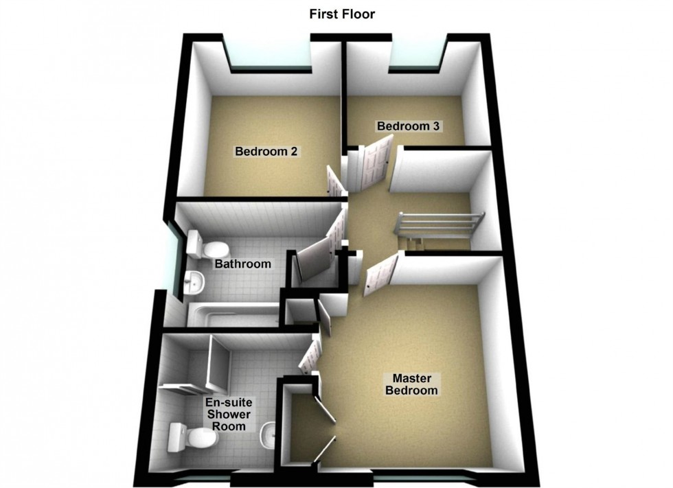 Floorplan for Jasmine Close, Lutterworth