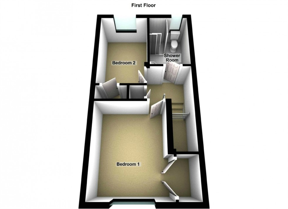 Floorplan for Gibson Way, Lutterworth