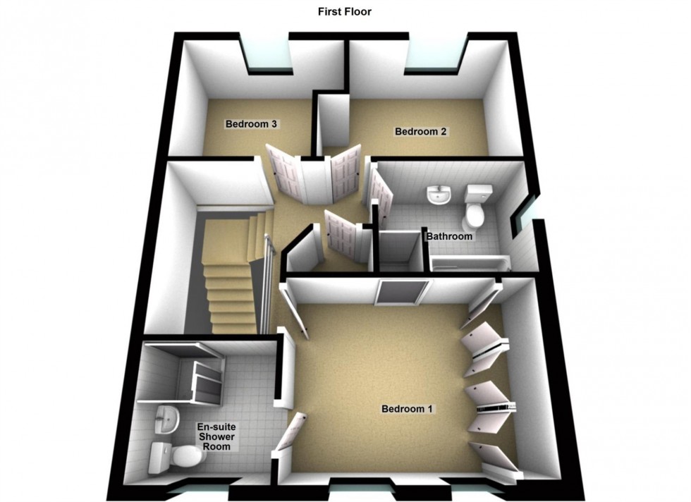 Floorplan for Chandler Drive, Gilmorton