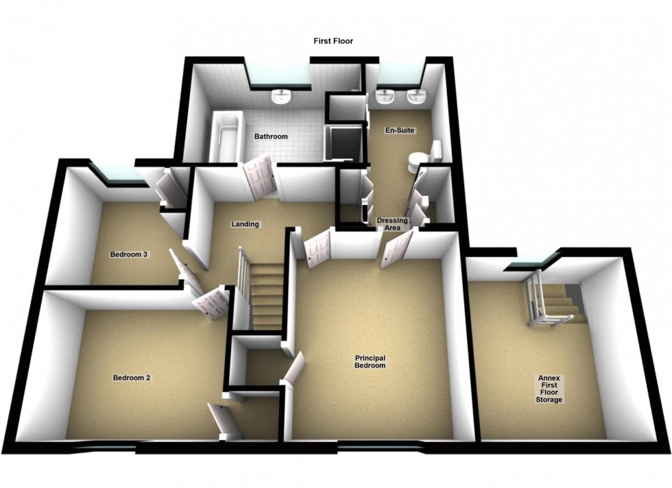 Floorplan for Parsons Close, Willey