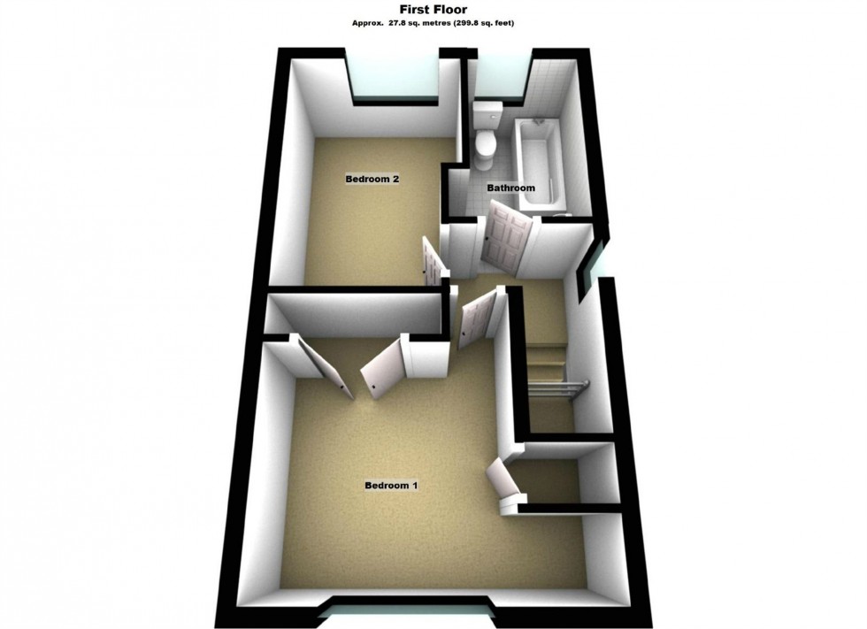 Floorplan for Alexander Drive, Lutterworth