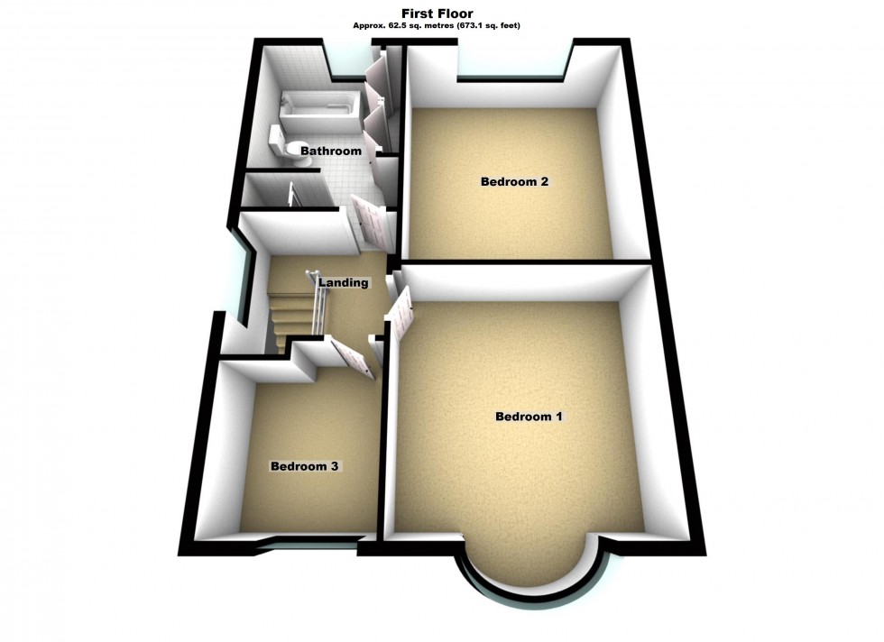 Floorplan for Bitteswell Road, Lutterworth