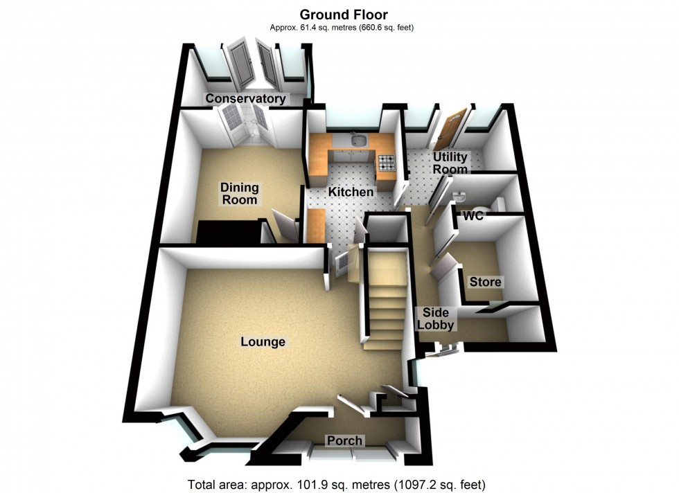 Floorplan for Sharnford
