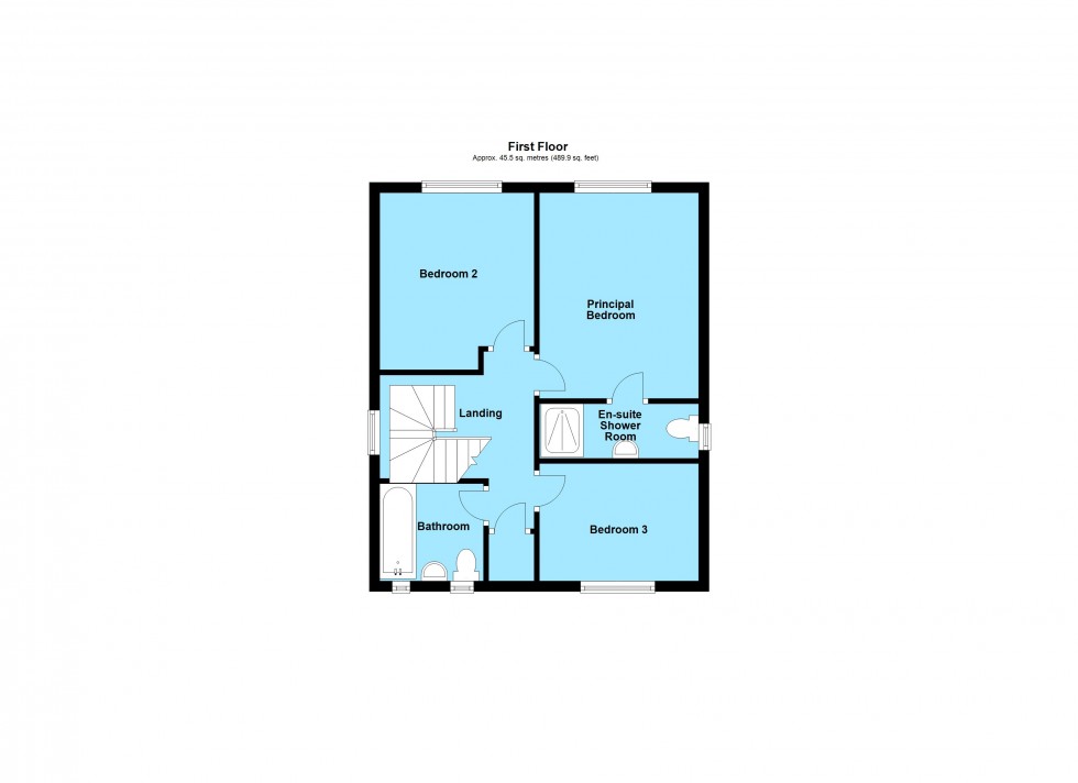 Floorplan for Douglas Bader Drive, Lutterworth
