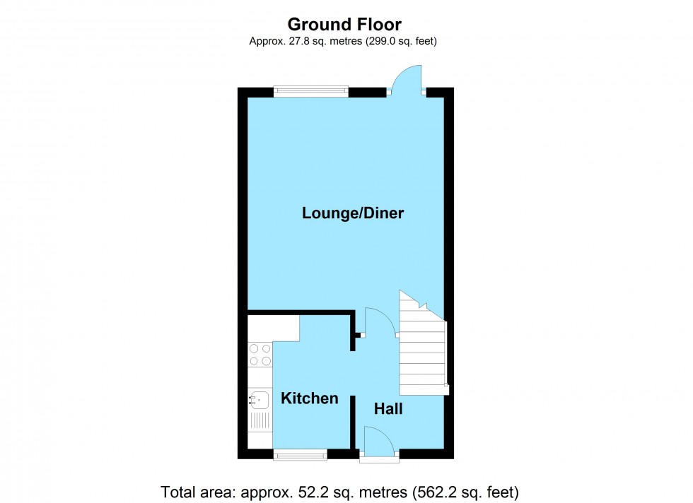 Floorplan for Attlee Close, Lutterworth
