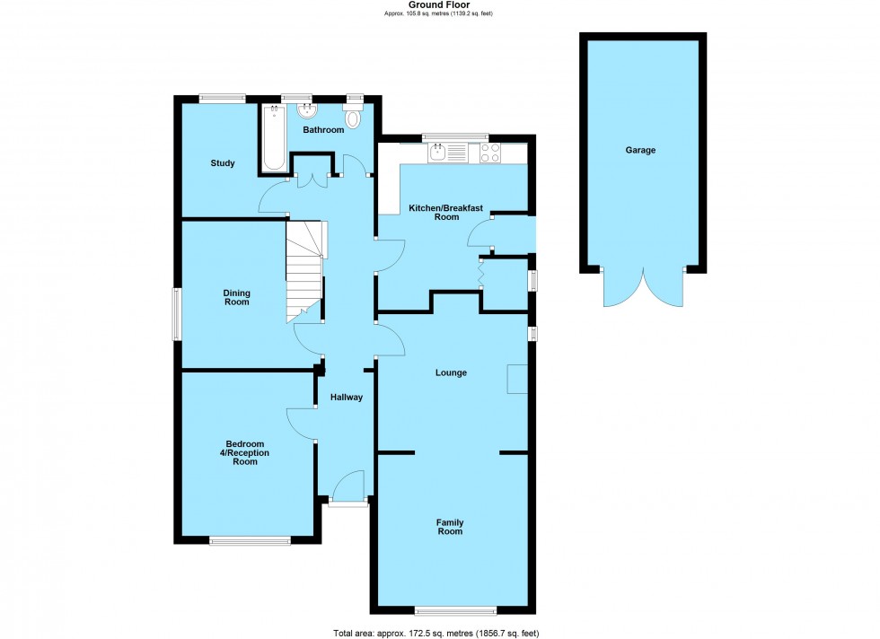 Floorplan for Main Street, Cotesbach