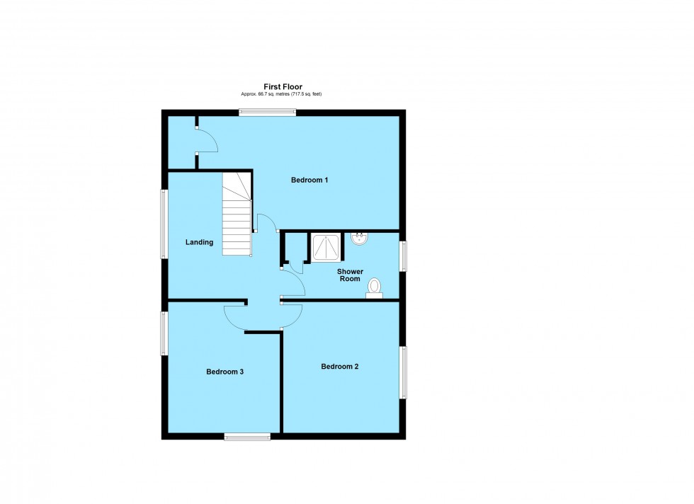 Floorplan for Main Street, Cotesbach
