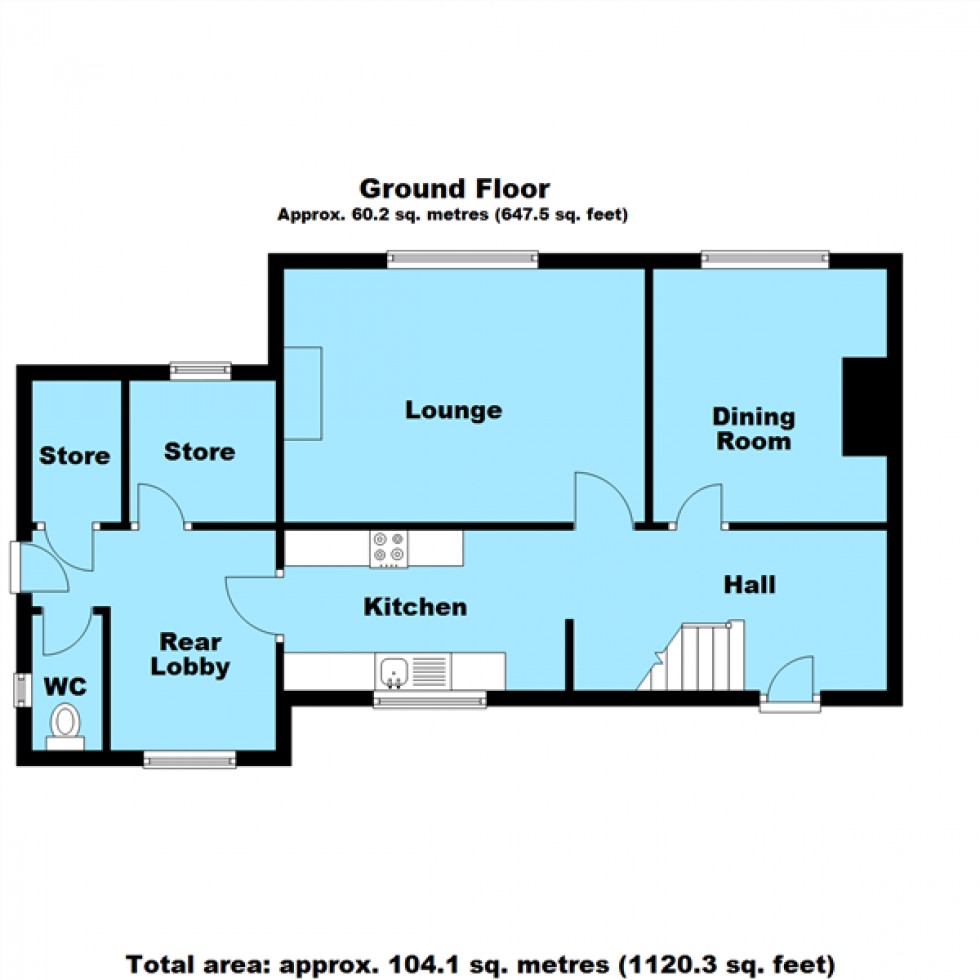 Floorplan for Goodacre Road, Ullesthorpe