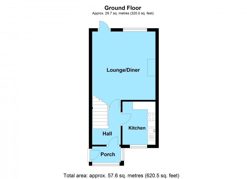 Floorplan for Mountbatten Way, Lutterworth