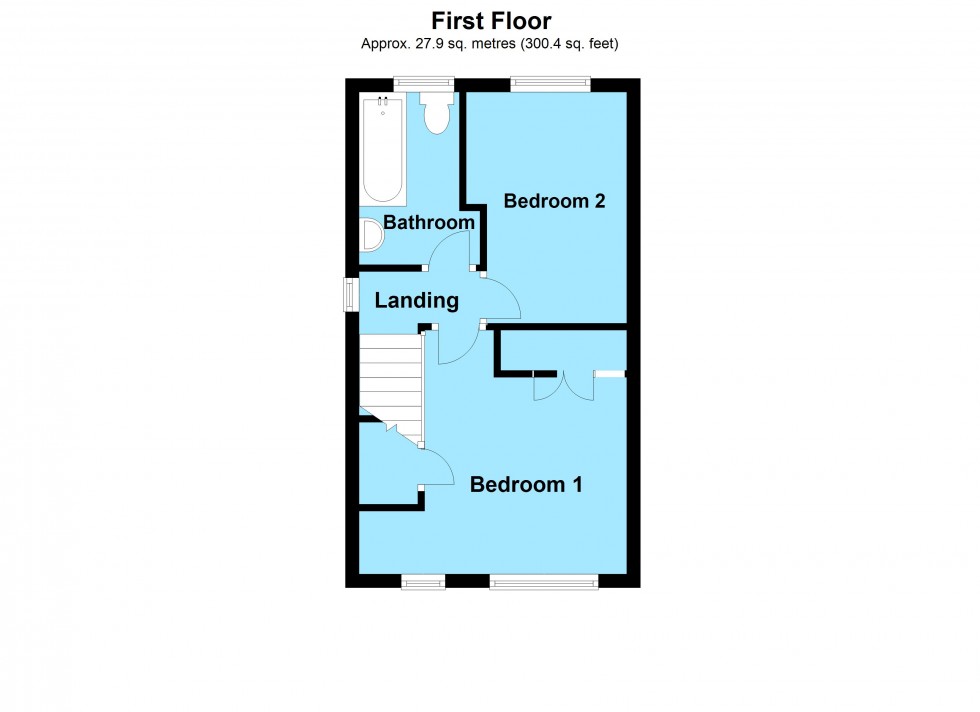 Floorplan for Mountbatten Way, Lutterworth