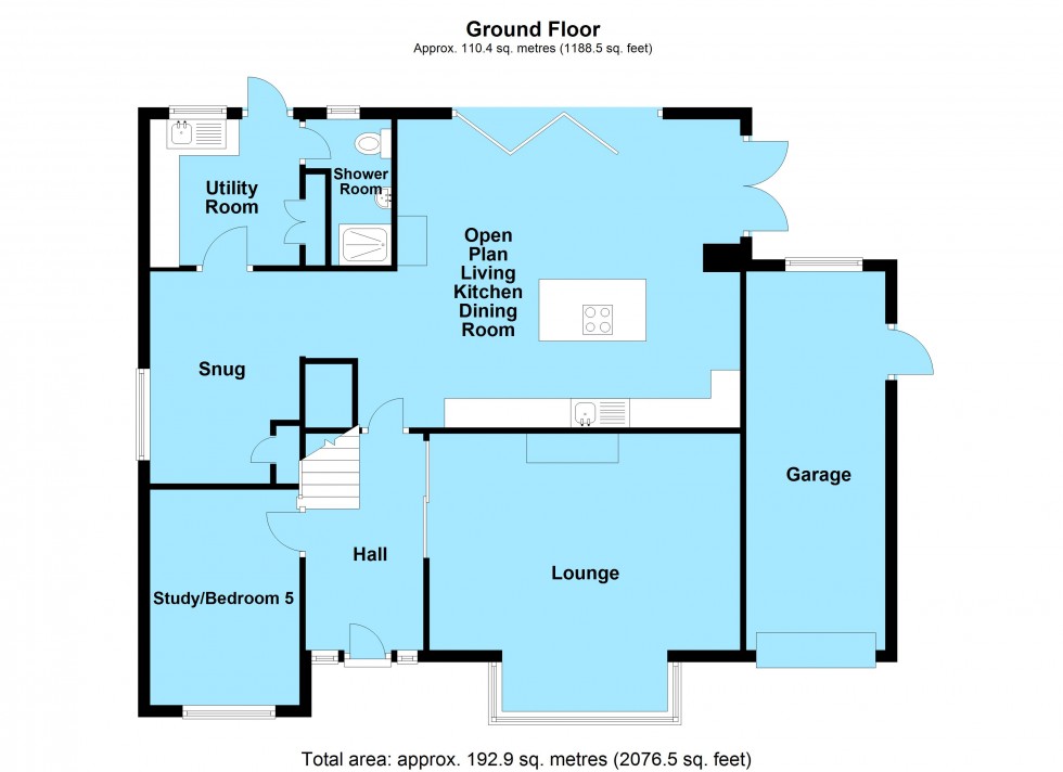 Floorplan for Lutterworth