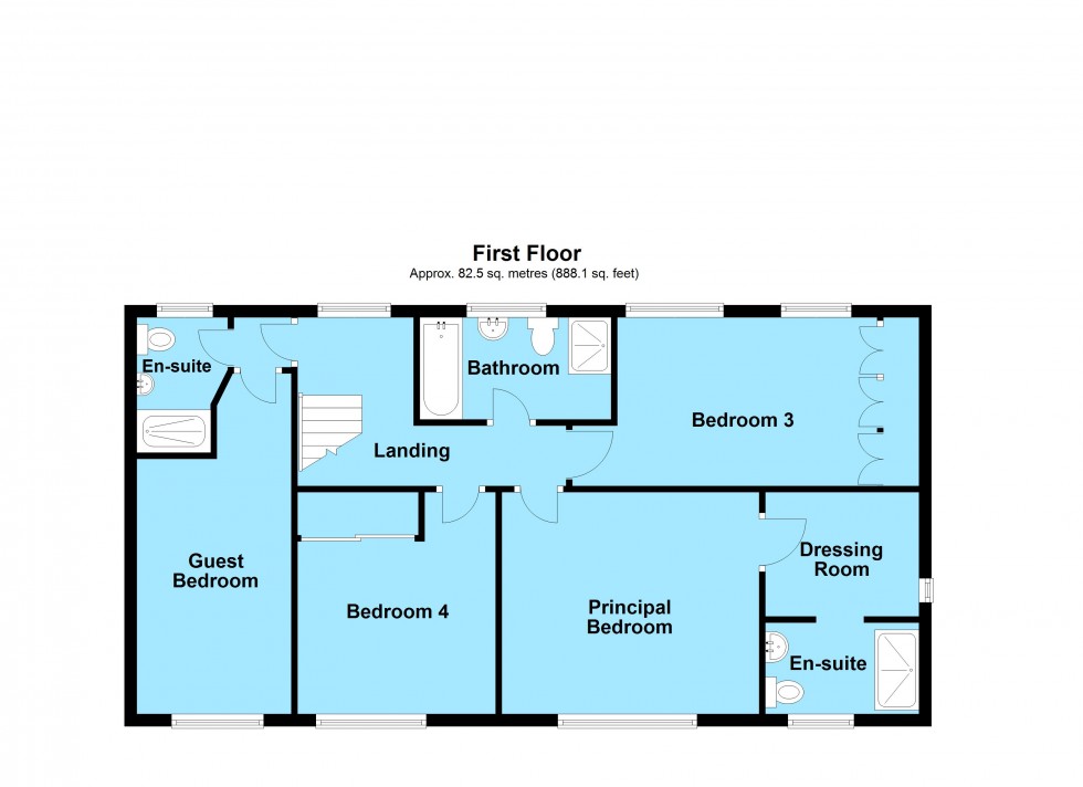 Floorplan for Lutterworth