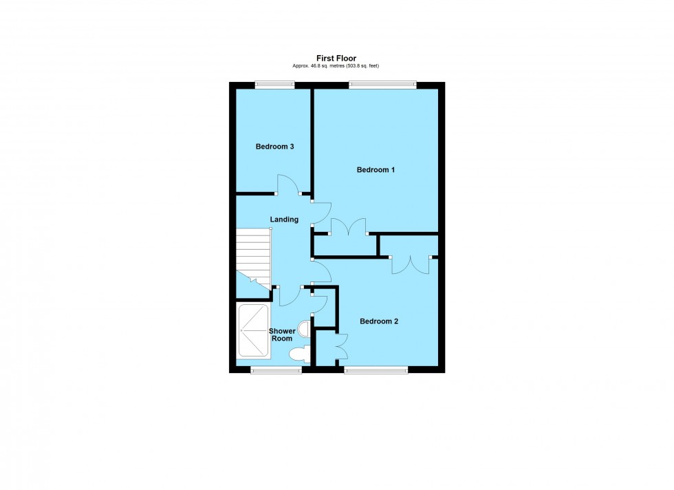 Floorplan for Chapel Lane, Walton