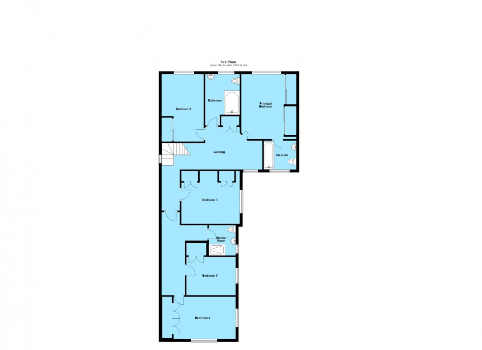 Floorplan for Leicester Road, Lutterworth