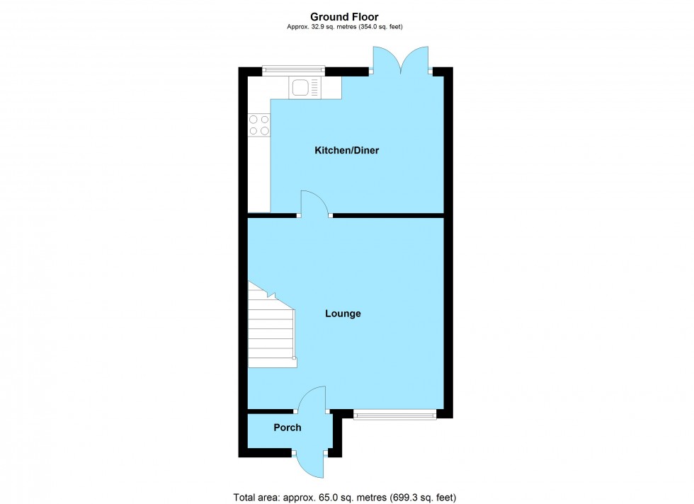 Floorplan for Cromwell Close, Walcote