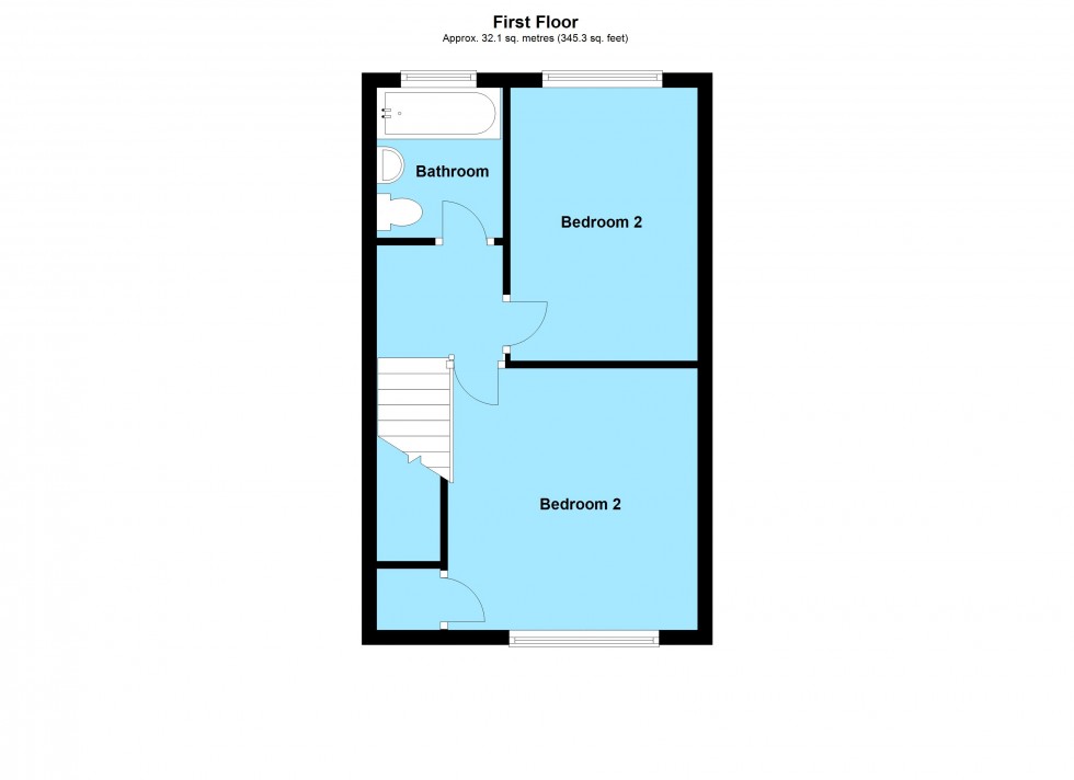 Floorplan for Cromwell Close, Walcote