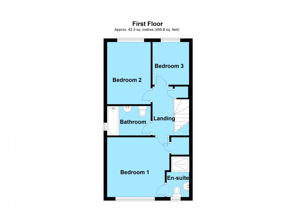 Floorplan for Vedonis Road, Lutterworth