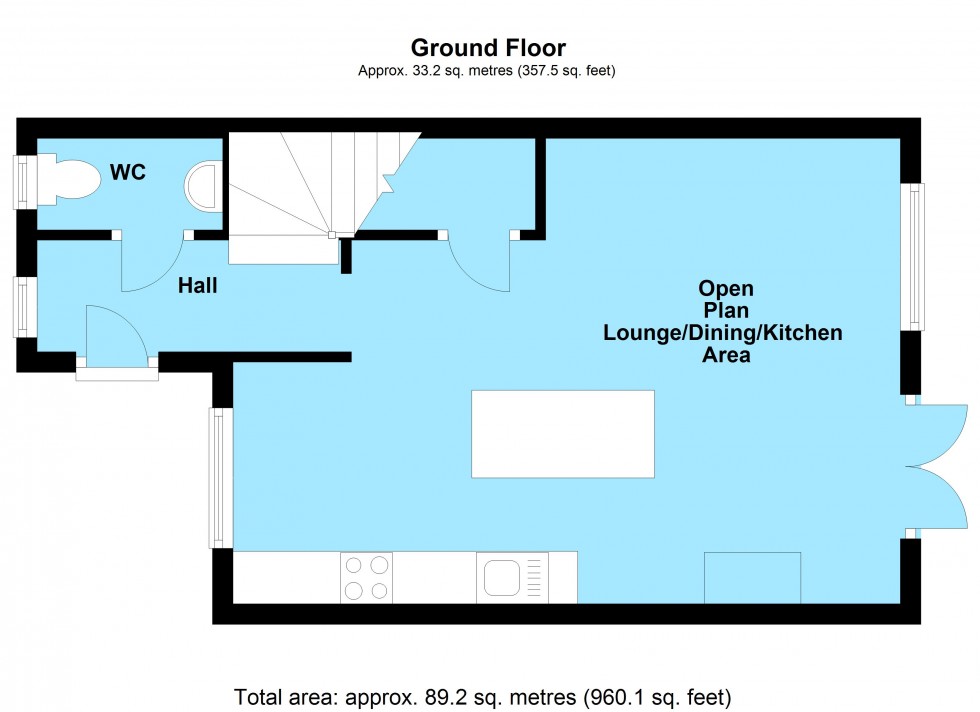 Floorplan for Shambles Close, Walcote