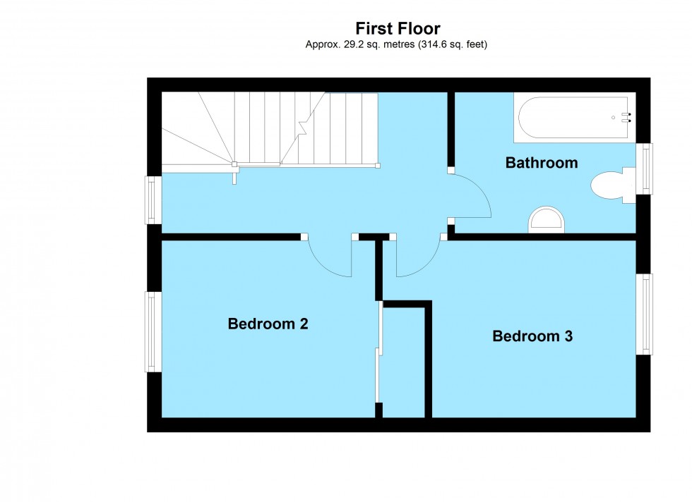 Floorplan for Shambles Close, Walcote