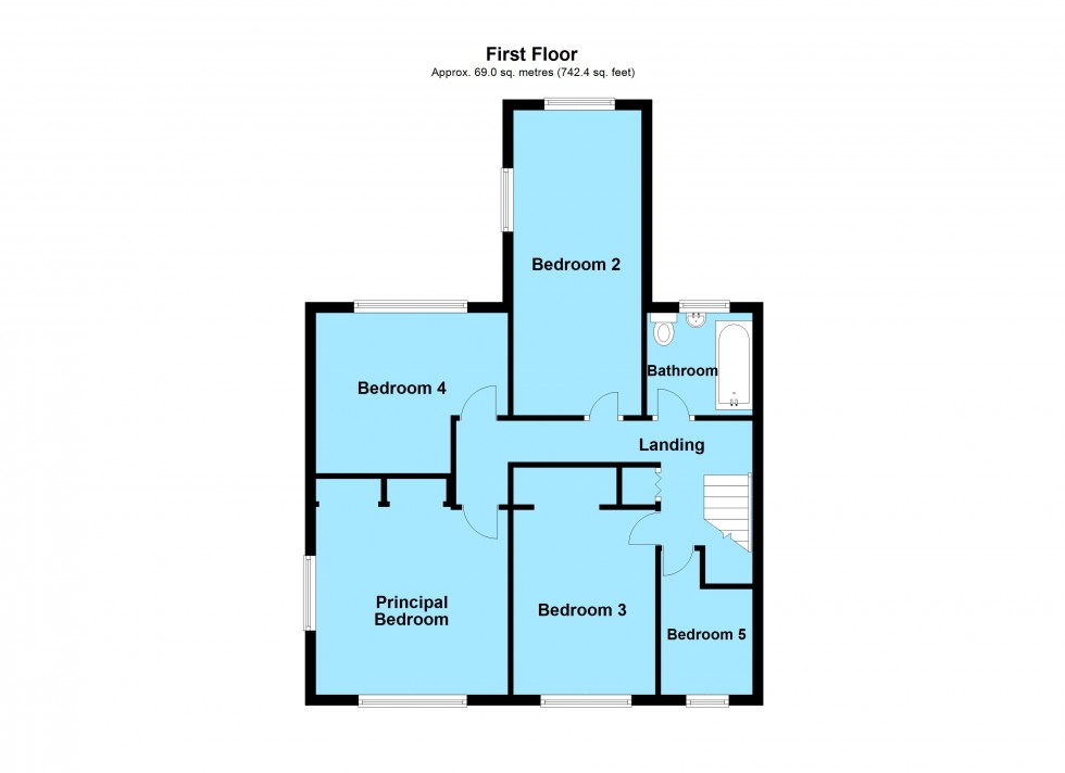 Floorplan for Warwick Road, Broughton Astley