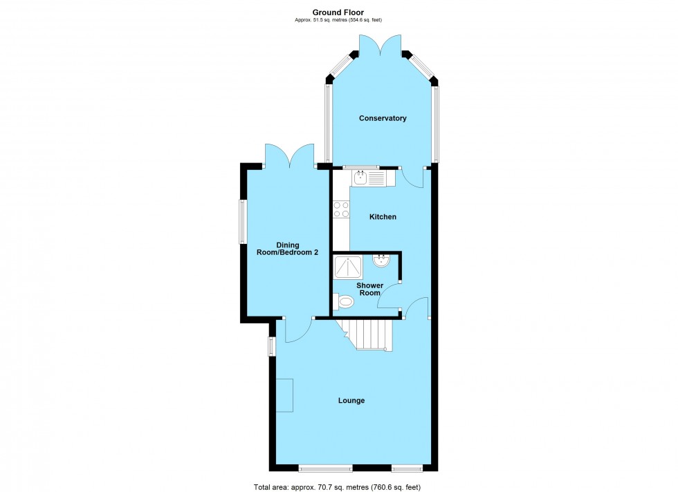 Floorplan for Woodmarket, Lutterworth