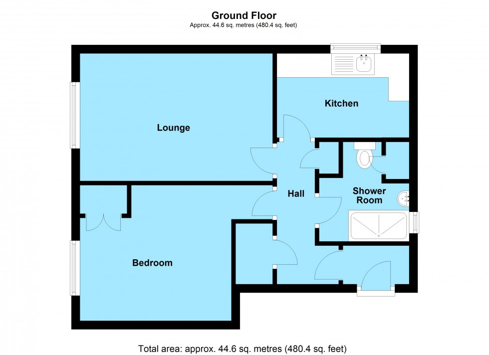 Floorplan for George Street, Lutterworth