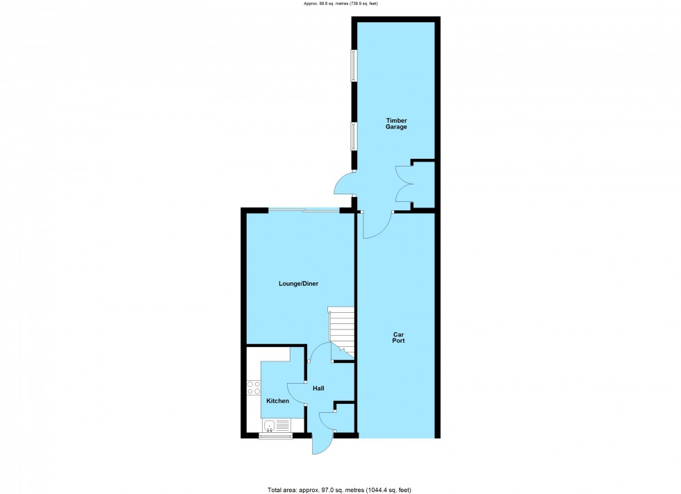 Floorplan for Bushnell Close, Broughton Astley