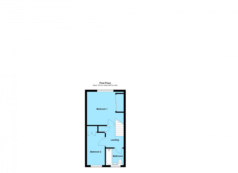 Floorplan for Bushnell Close, Broughton Astley