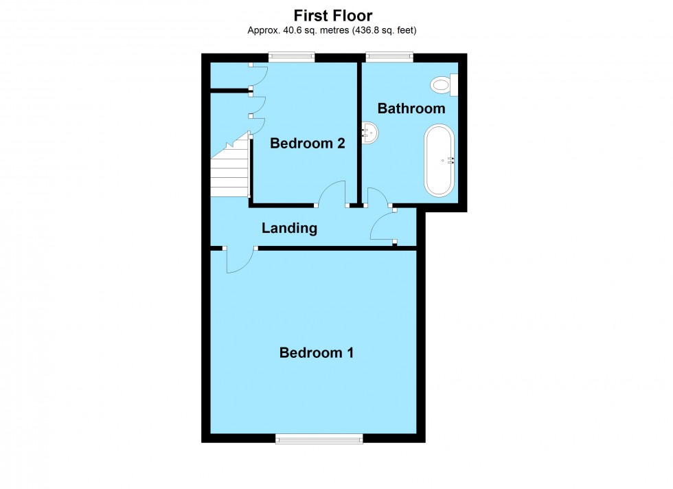 Floorplan for Church Street, Lutterworth