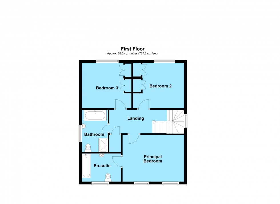Floorplan for Main Street, Willoughby Waterleys