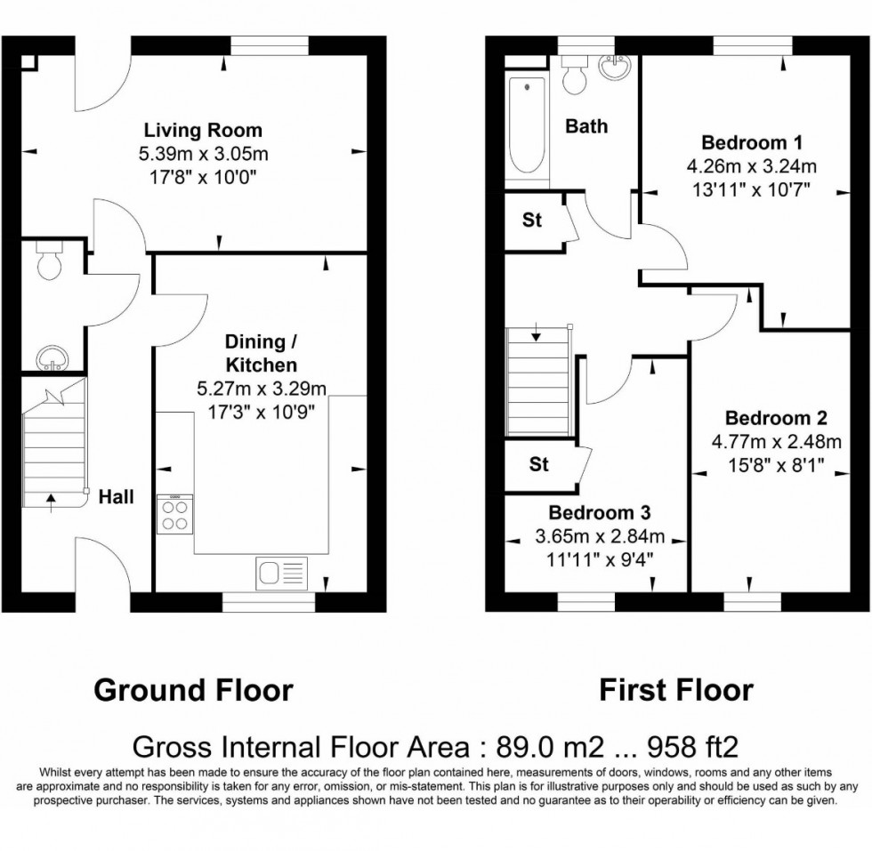 Floorplan for Briar Road, Lutterworth