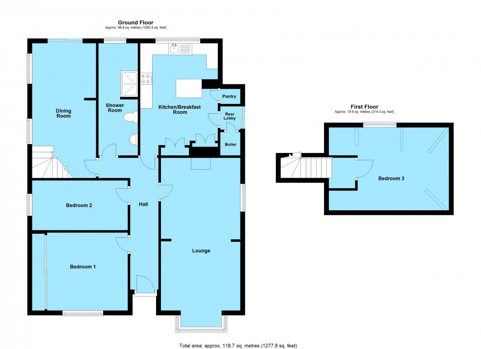 Floorplan for Stevens Close, Ullesthorpe