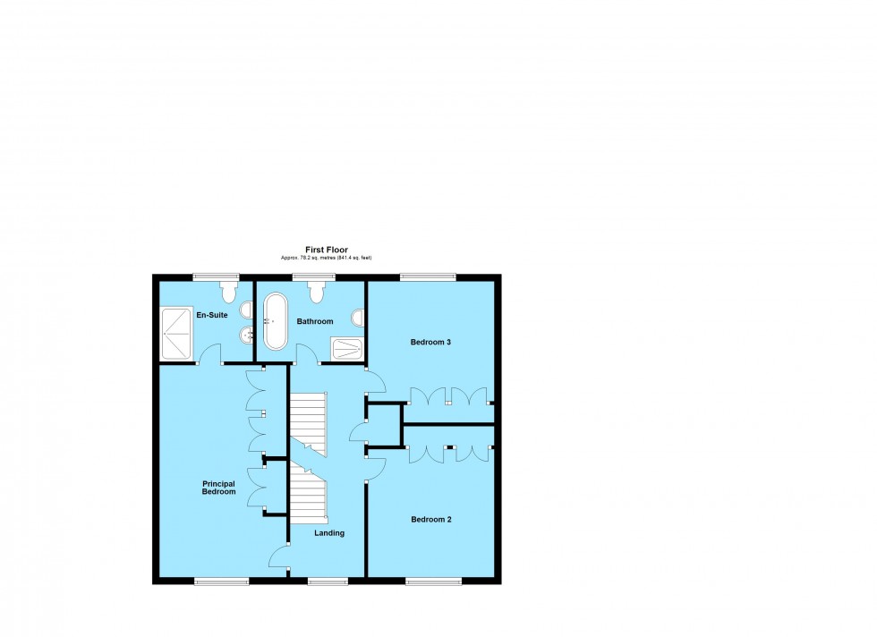 Floorplan for Poppy Road, Lutterworth