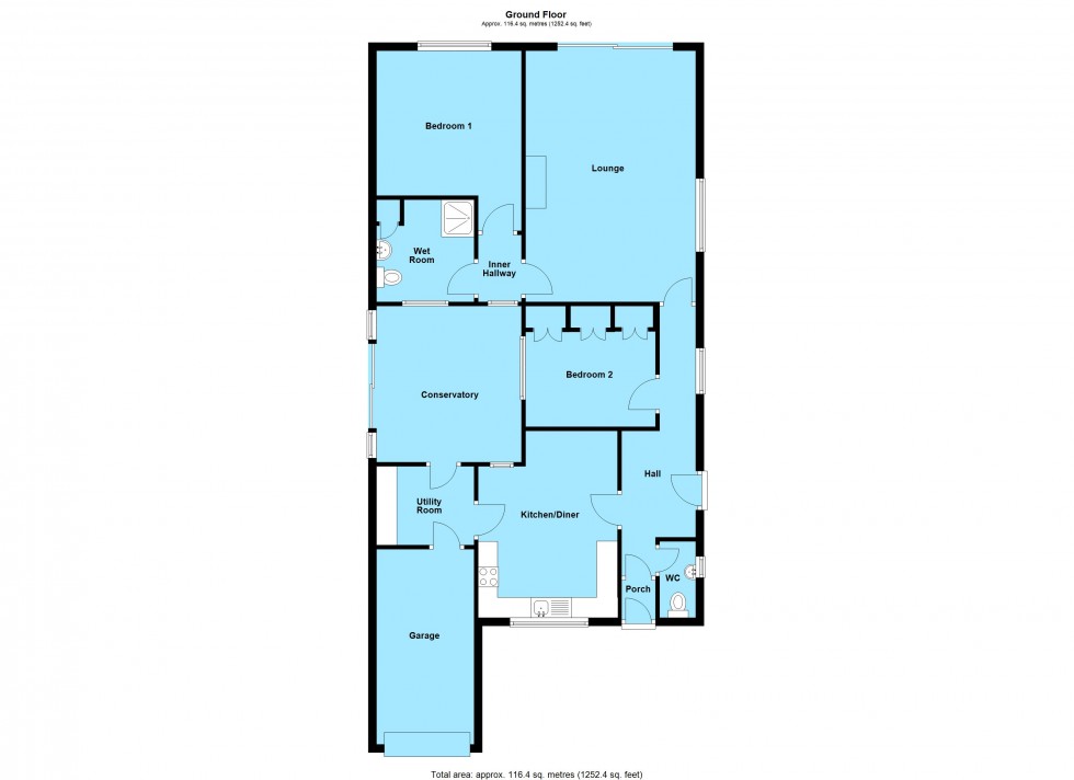 Floorplan for New Street, Lutterworth