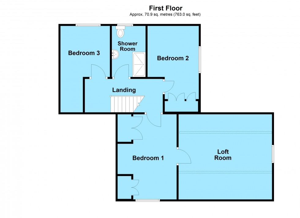 Floorplan for Lutterworth Road, Gilmorton