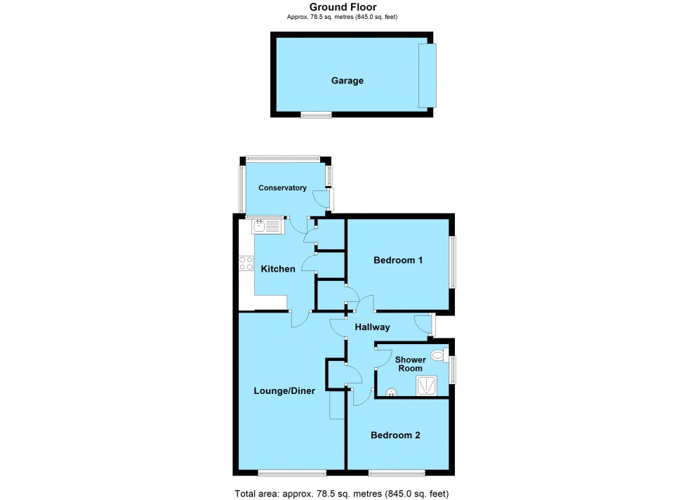 Floorplan for Station Road, Ullesthorpe