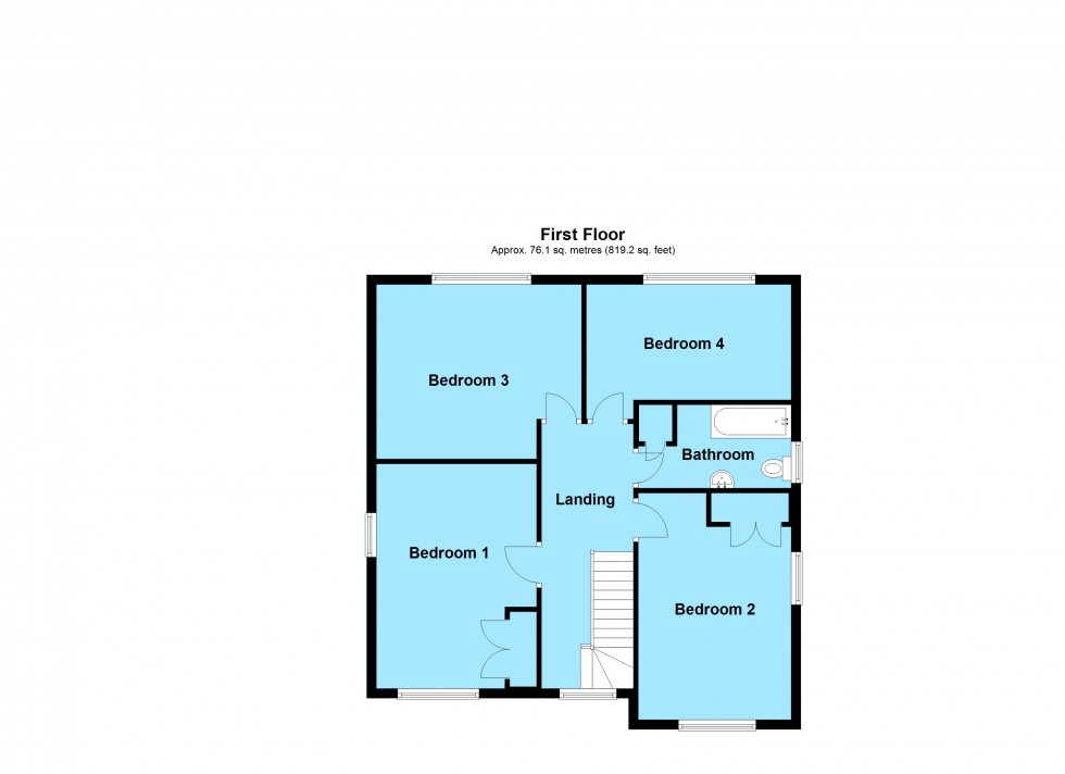 Floorplan for Bitteswell Road, Lutterworth