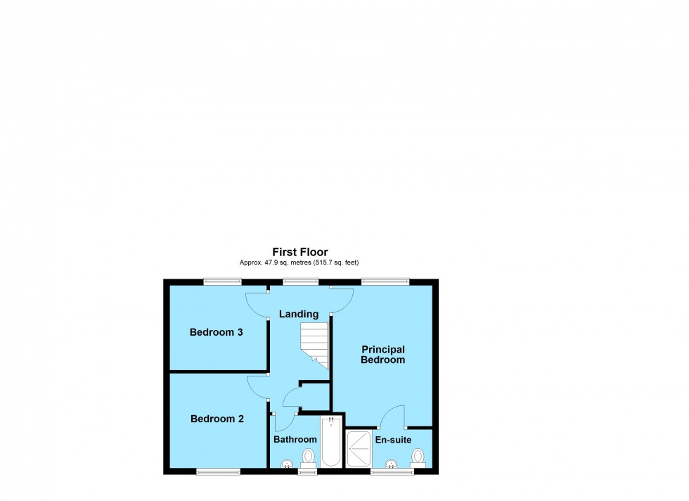 Floorplan for Broadleaf Road, Lutterworth
