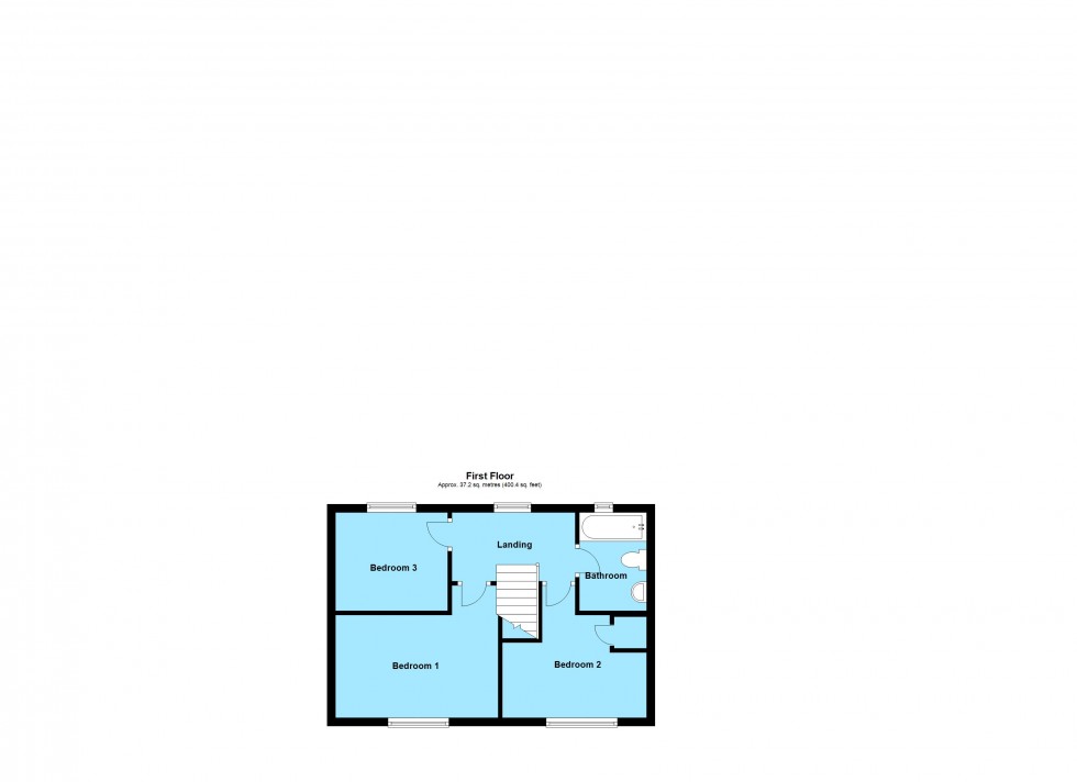 Floorplan for Leicester Road, Lutterworth