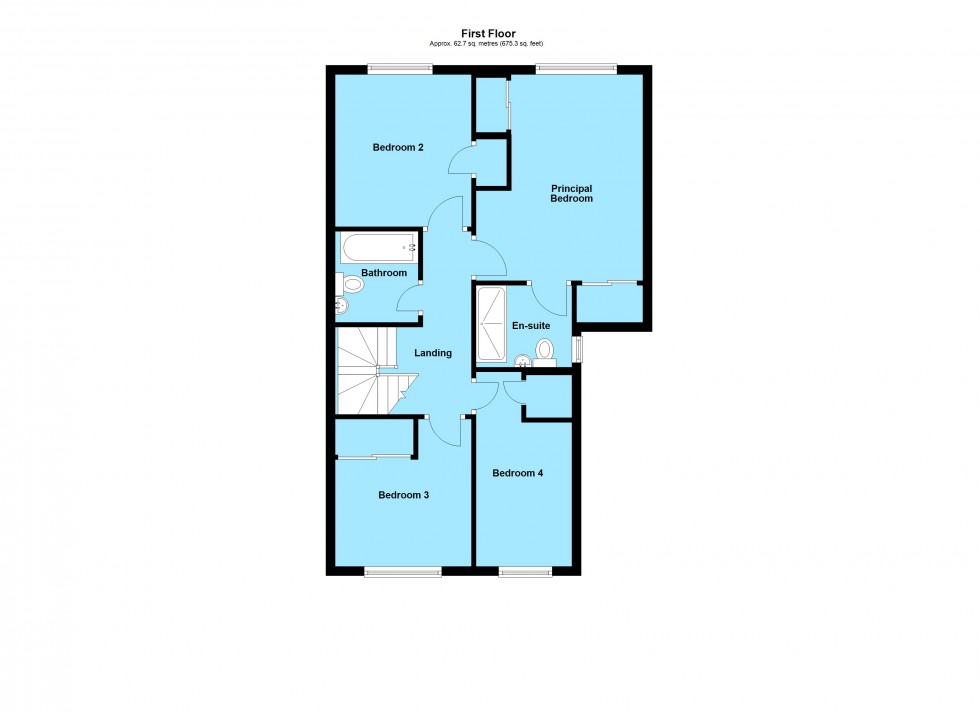 Floorplan for Brook Street, Walcote