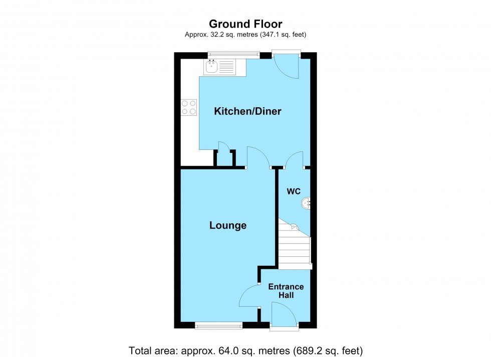 Floorplan for Sawmill Place, Claybrooke Magna
