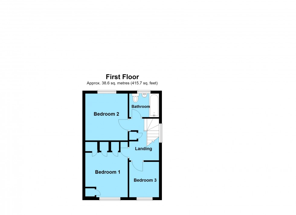 Floorplan for Penfold Drive, Countesthorpe