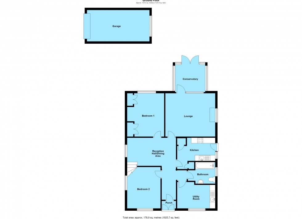 Floorplan for Elmhirst Road, Lutterworth