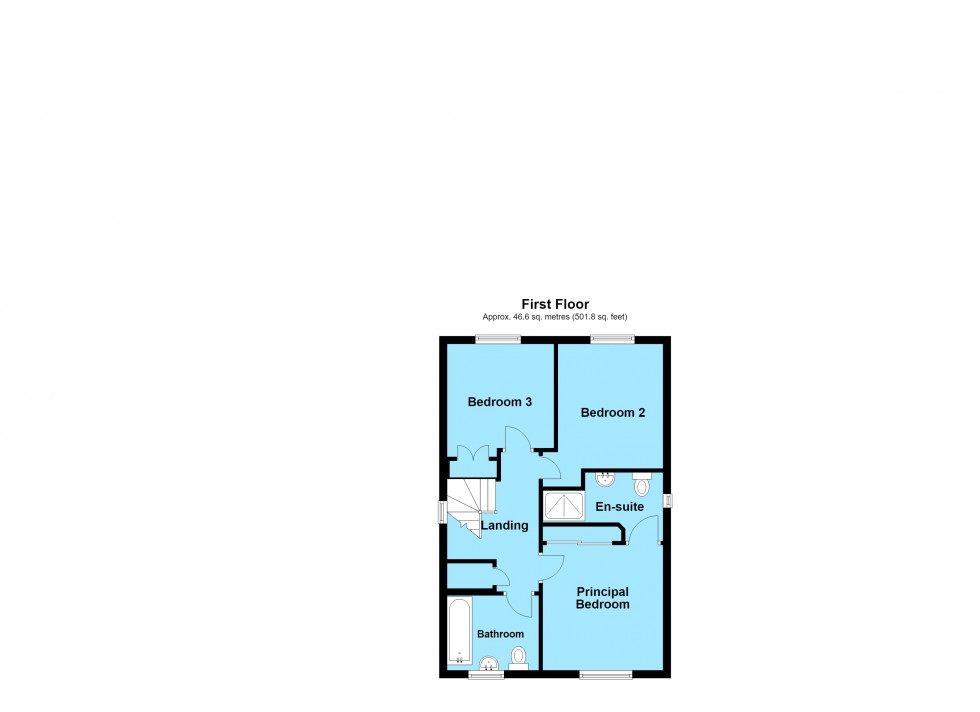 Floorplan for Chandler Drive, Gilmorton