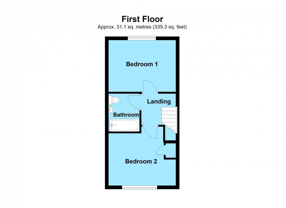Floorplan for Orchard Road, Lutterworth